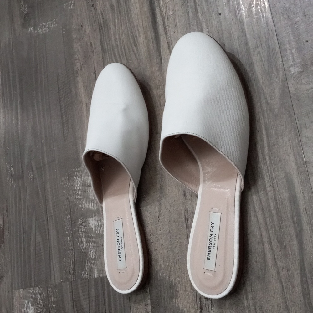 Emerson Fry Women's White Slip-On Shoes